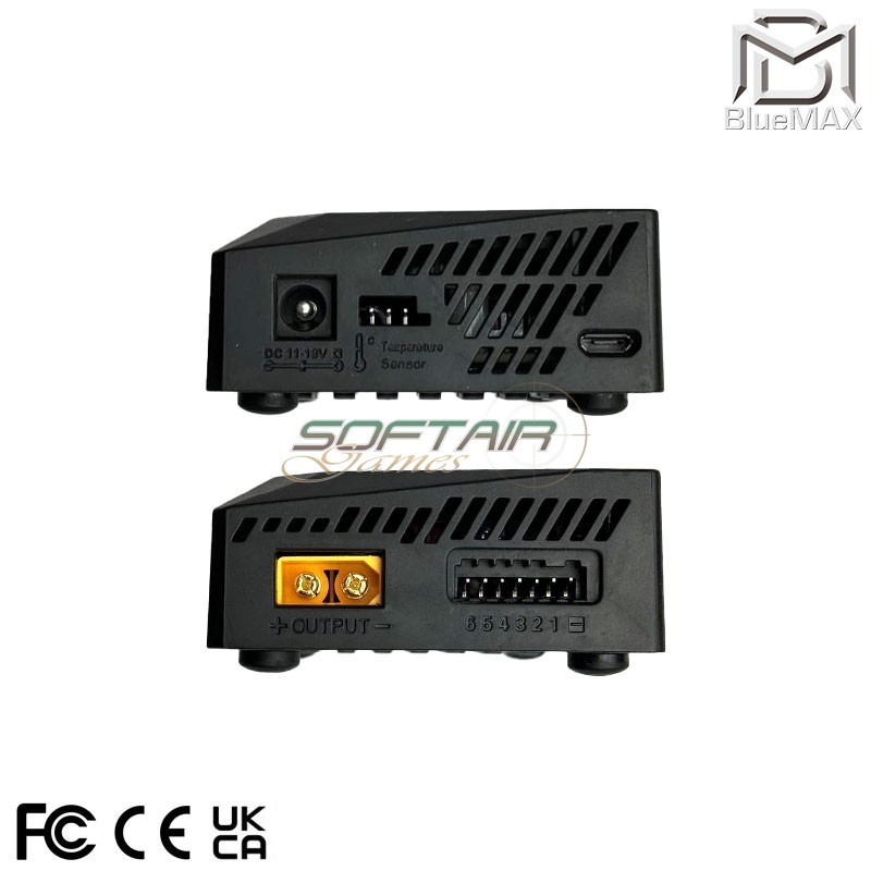 Carica Batterie BM6 PRO LiPo / LiFe / LiHV / NiMH / NiCd Technology Smart Bluemax-power® (bmp-bm6-pro)