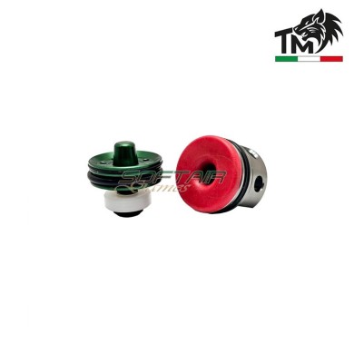DMR AIR-BRAKE ERGAL piston head and PAD CHERRY HighProfile cylinder head kit TopMax (tmdmr-ecnv)