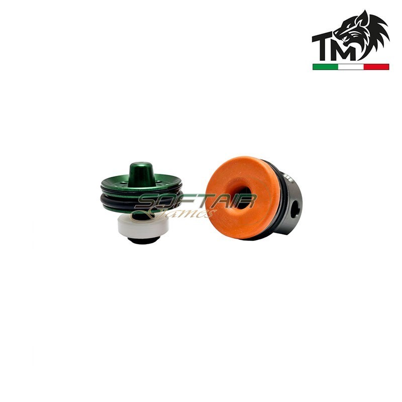 Kit DMR AIR-BRAKE in ERGAL e Testa Cilindro battuta alta PAD ORANGE TopMax (tmdmr-eonv)