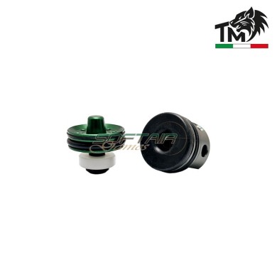 DMR AIR-BRAKE ERGAL piston head and PAD BLACK HighProfile cylinder head kit TopMax (tmdmr-ebnv)