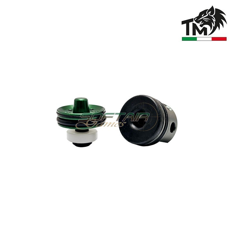 Kit DMR AIR-BRAKE in ERGAL e Testa Cilindro battuta alta PAD BLACK TopMax (tmdmr-ebnv)
