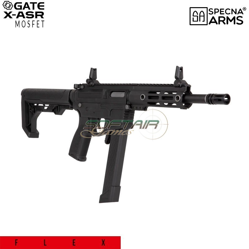 Electric rifle FLEX™ X-ASR LC style BLACK Specna Arms® (spe-01-041905)