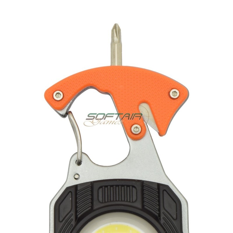 Js-Tactical Portachiavi Multifunzione Con Torcia Led (Lb-Ysd)
