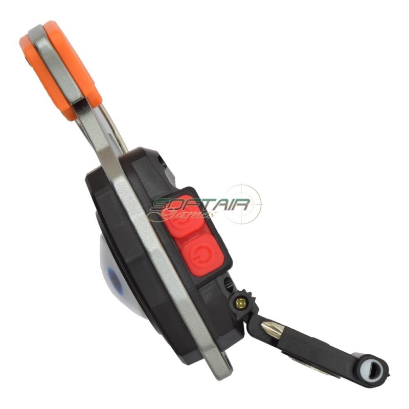 Js-Tactical Portachiavi Multifunzione Con Torcia Led (Lb-Ysd)