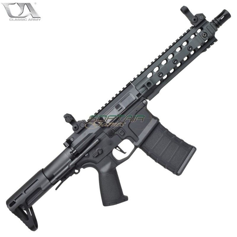 Electric Rifle Nemesis 8" Urx3 Rail Black Classic Army (Ca116m)