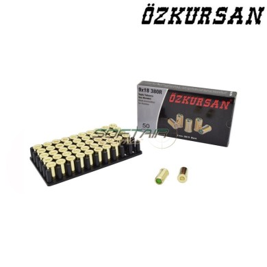 Cartucce A Salve 50 Pezzi Calibro 380 Ozkursan (oz-ct14)