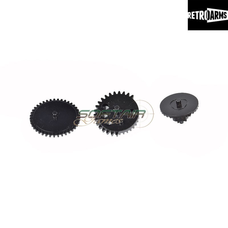 Ingranaggi PADORA Cnc 20:1 Per Sr25 Boccole Incluse Retroarms (Ra-8007)