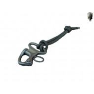 Snap Shackle 1 Inch Black Tmc (tmc-1635-bk)