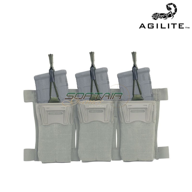 Jump Retention Tabs COYOTE TAN Kit 3pz Agilite (8502cyt1sz)