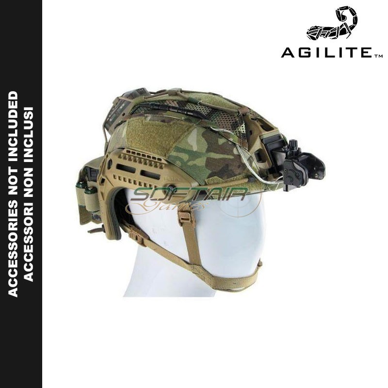 MTEK FLUX Helmet Cover Gen4 MULTICAM Agilite (8245MTC)