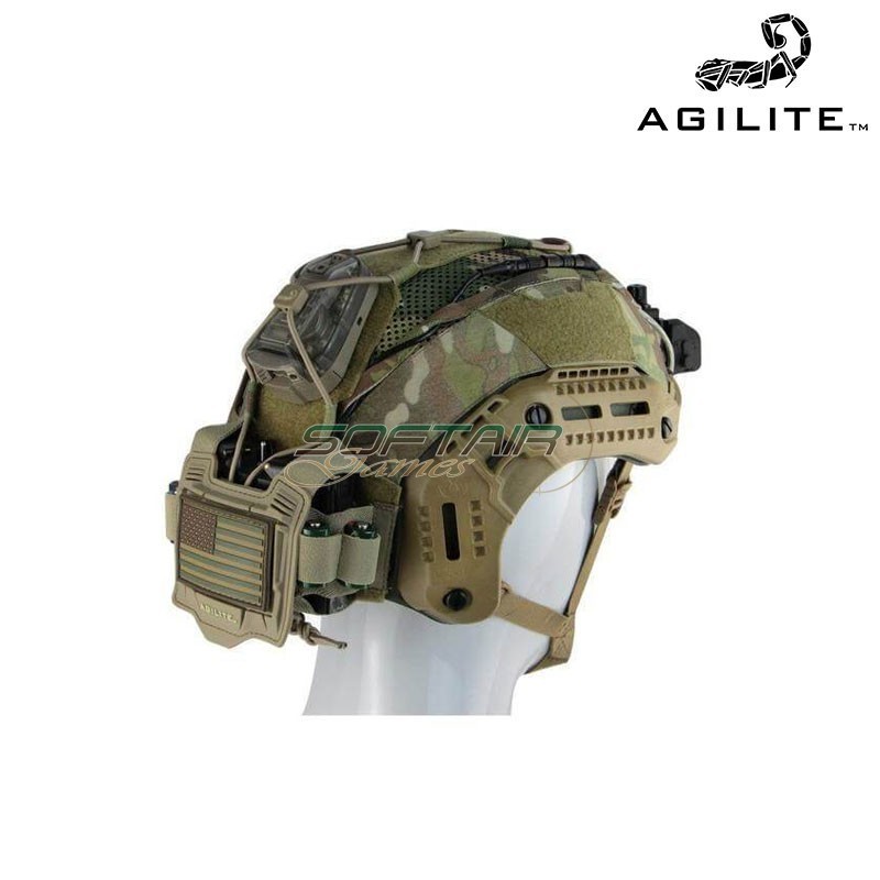 MTEK FLUX Helmet Cover Gen4 MULTICAM Agilite (8245MTC)