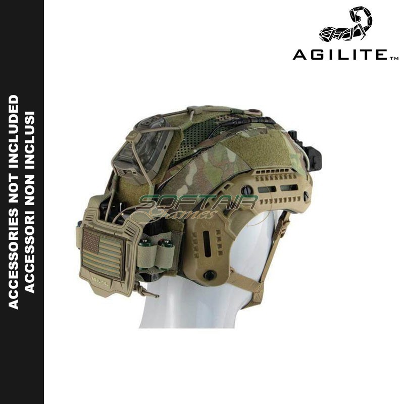 MTEK FLUX Helmet Cover Gen4 MULTICAM Agilite (8245MTC)