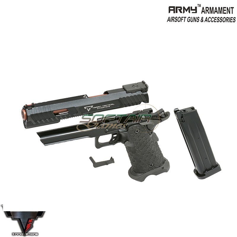 Pistola a gas 2024 John Wick 3 NEW VERSION Combat Master BLACK TTI Army™ Armament® (ARM-R601H)