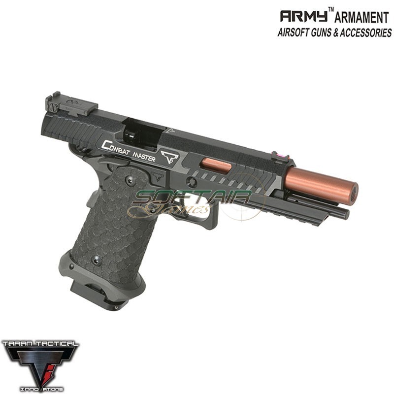 Pistola a gas 2024 John Wick 3 NEW VERSION Combat Master BLACK TTI Army™ Armament® (ARM-R601H)