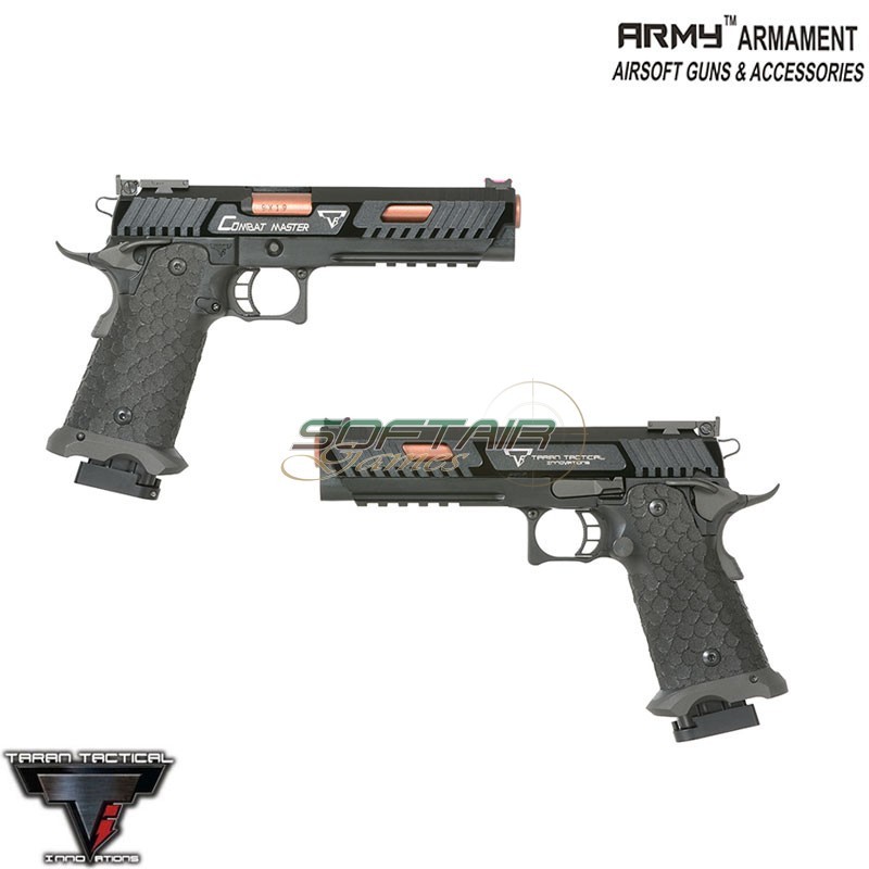 Pistola a gas 2024 John Wick 3 NEW VERSION Combat Master BLACK TTI Army™ Armament® (ARM-R601H)