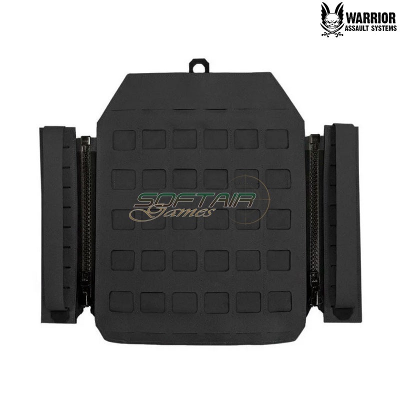 Laser cut Assaulters Back Panel 40mm BLACK Warrior Assault Systems (w-lc-abp-mk1-bk)