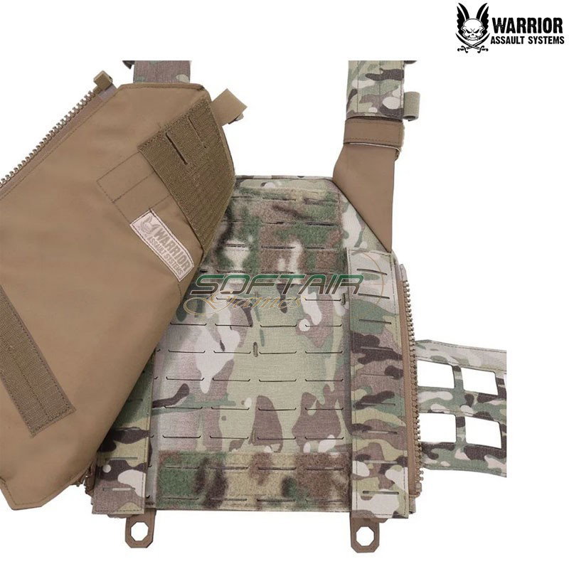 Laser cut Assaulters Back Panel 40mm MULTICAM Warrior Assault Systems (w-lc-abp-mk1-mc)