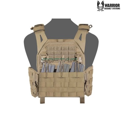 LPC Low Profile Carrier V1 Solid Sides DFP TMOP 5.56 COYOTE TAN Warrior Assault Systems (w-eo-lpc-v1-dfp-tmop-ct)