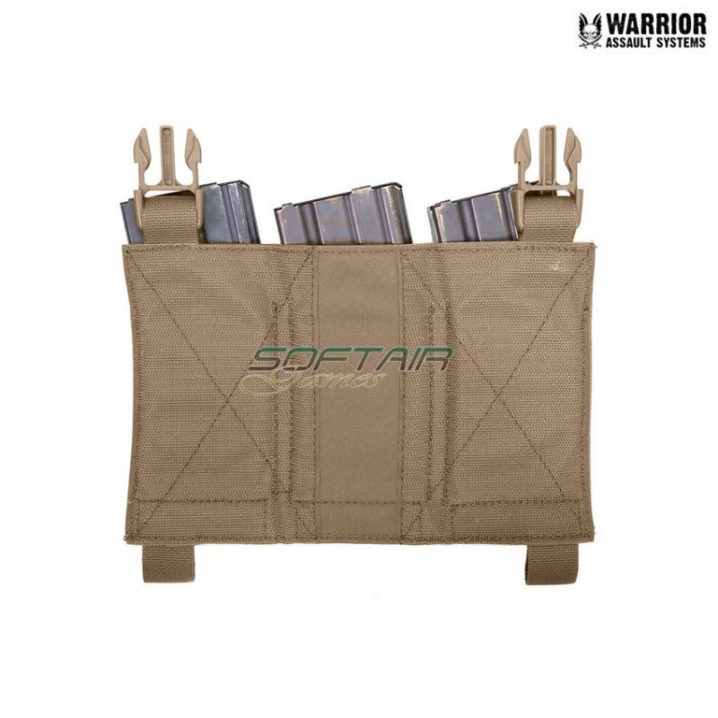 LPC Low Profile Carrier V1 Solid Sides DFP TEMP 5.56 COYOTE TAN Warrior Assault Systems (w-eo-lpc-v1-dfp-temp-ct)