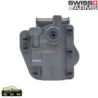 Fondina Adapt-x CQC Ambidestra universale BATTLE GREY Swiss Arms (603673)