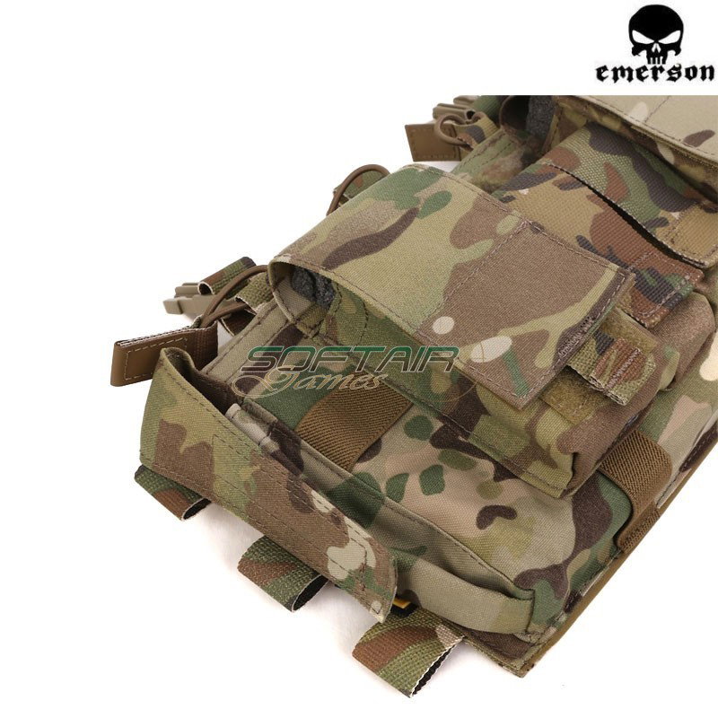 Pannello MF Style Gen IV per Chest Rig MULTICAM® Genuine Usa Emerson (em7363mc)