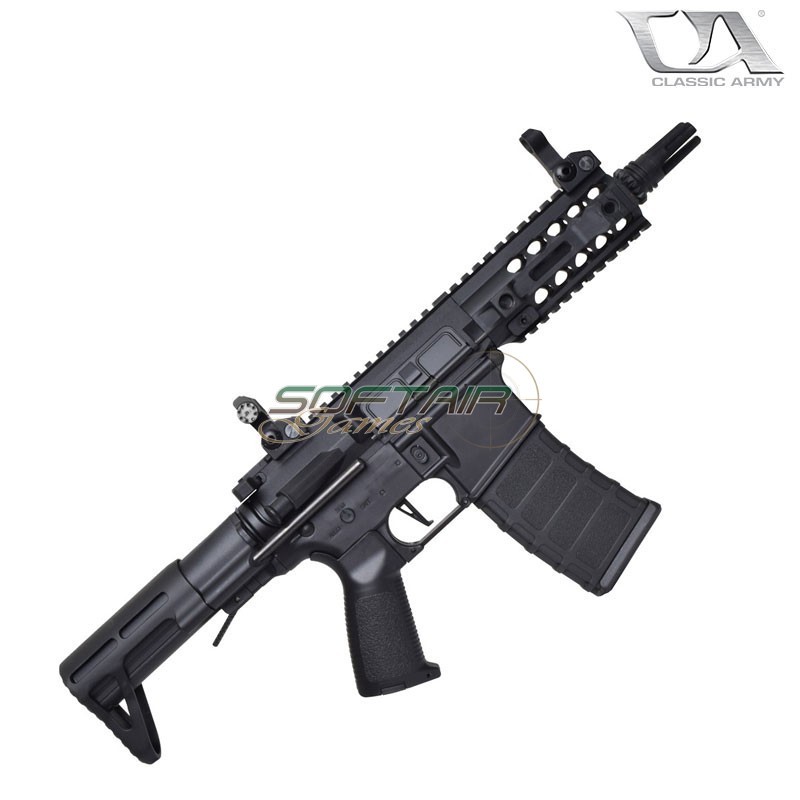 Electric rifle M4 AR4-SBR SMG BLACK Classic Army (enf009p)
