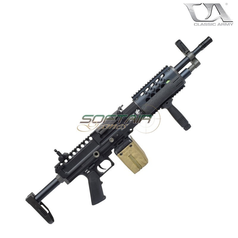 Fucile elettrico LMG BLACK Classic Army (ca063m)