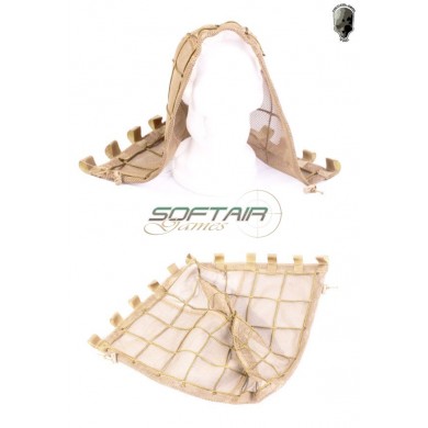 Sniper Tactical Head Ghillie Khaki Tmc (tmc-2015-kk)