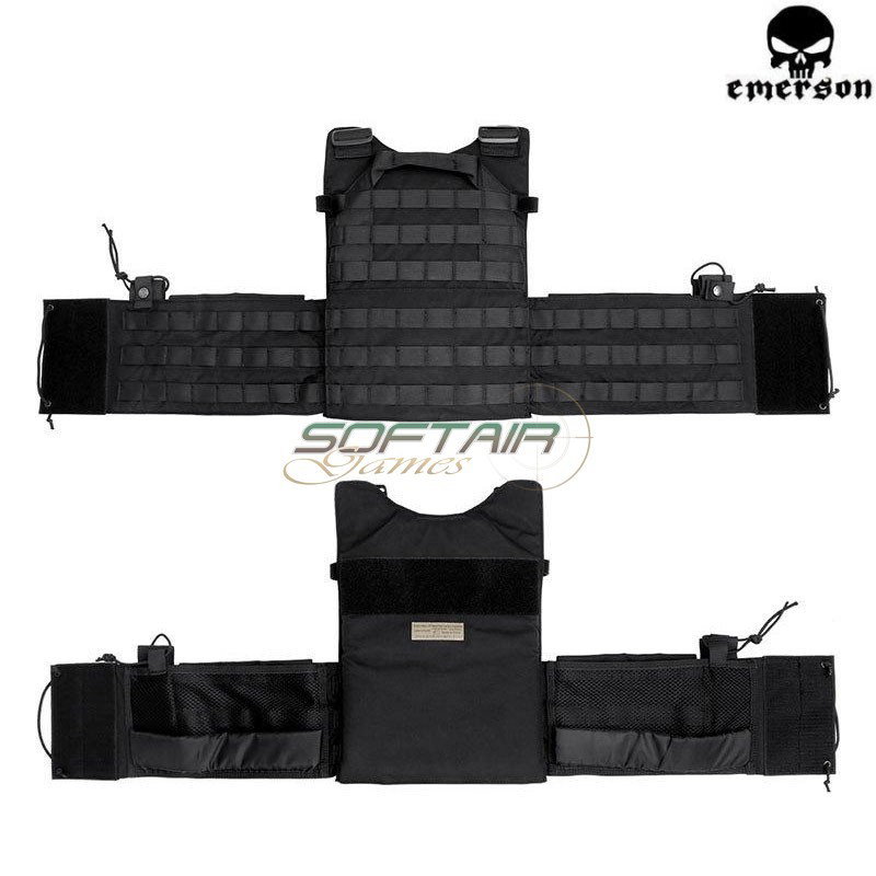 LBT 6094A Style Plate Carrier BLACK Emerson (em7440bk)
