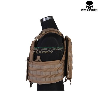 Plate Carrier CPC Style COYOTE BROWN Emerson (em7400cb)