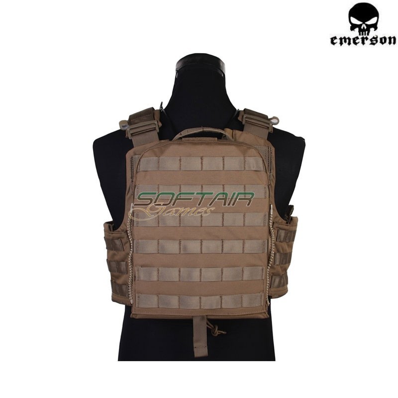 Plate Carrier CPC Style BLACK Emerson (em7400d)