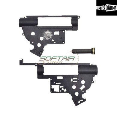 Gearbox QD CNC Alluminio 8mm per SRE M4 Next Gen. Retroarms (ra-7215)