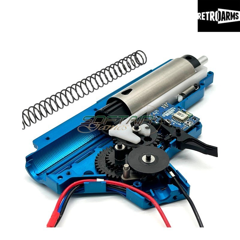 Gearbox completo 16:1 V2 BLU Edition Retroarms (ra-0002)
