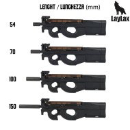 Silenziatore MODE-2 Carbonio 54mm per 14mm CCW Laylax (la-741422)