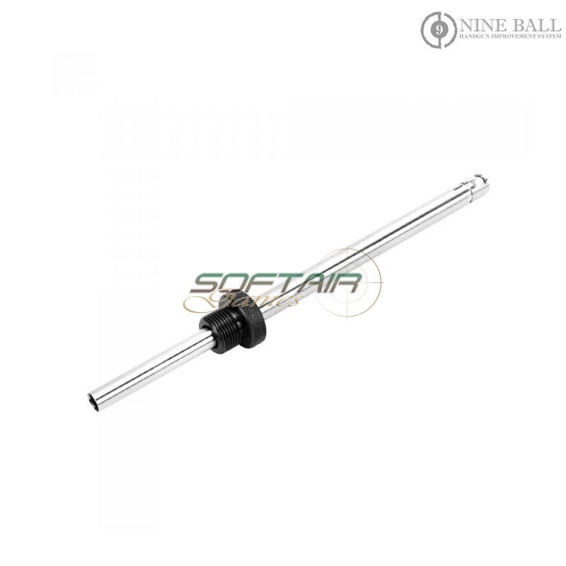 Canna di precisione LONG + adattatore 14mm CCW per G18C AEP da 168mm 6.03mm Nine Ball (nb-175786)