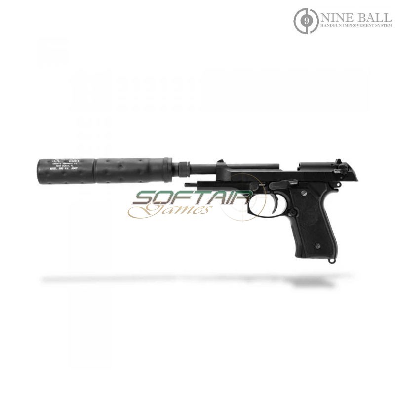 Silencer Adapter SAS NEO 14CCW for M92F Marui Nine Ball (nb-159366)