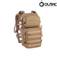Combo Mini Chest rig + Backpack Poly COYOTE TAN Outac (ot-rc202-kit-ct)