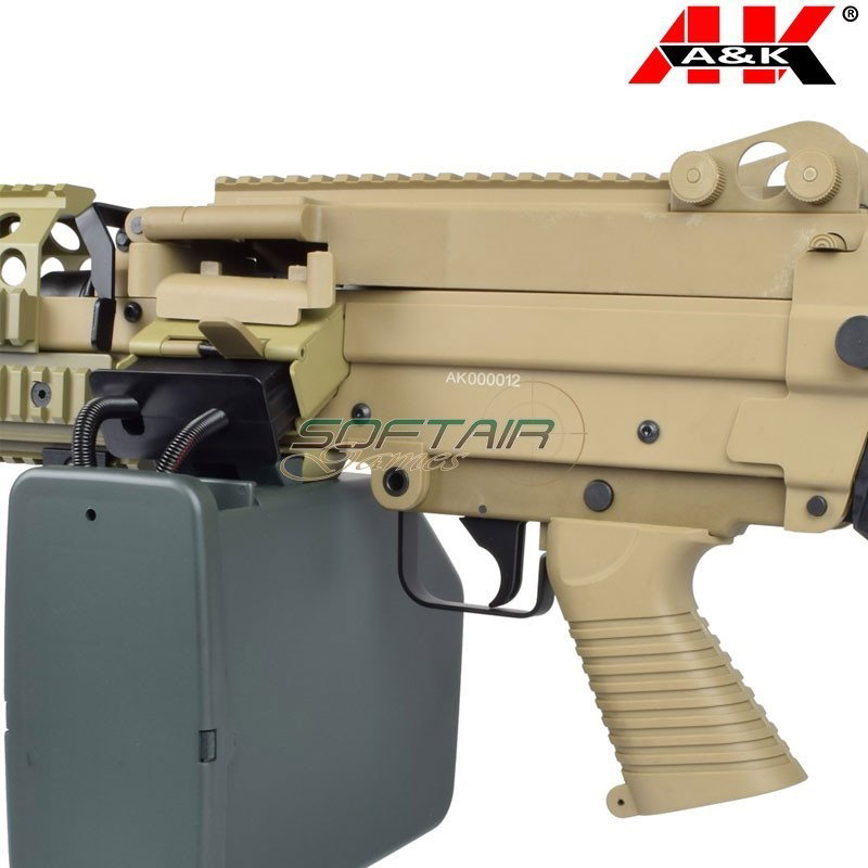 Electric Machine Gun Mk46 Mod 0 Polymer V. DARK EARTH A&K (mk46pt)
