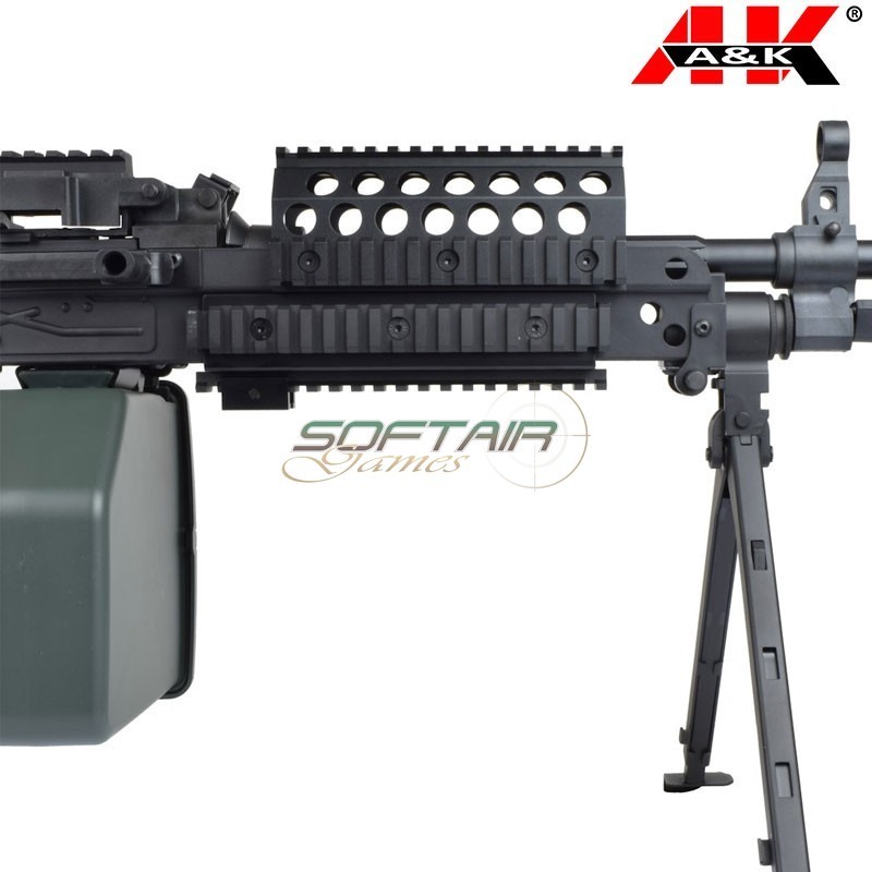 Mitragliatrice Elettrica Mk46 Mod 0 Polymer V. BLACK A&K (mk46p)