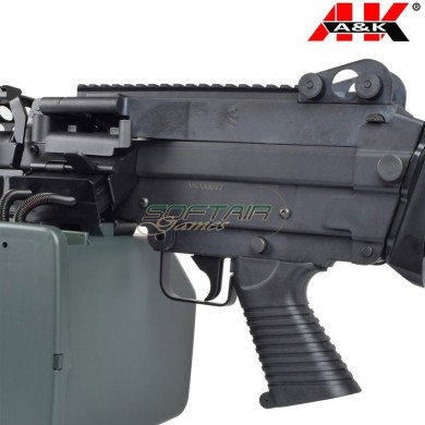 Electric Machine Gun Mk46 Mod 0 Polymer V. BLACK A&K (mk46p)