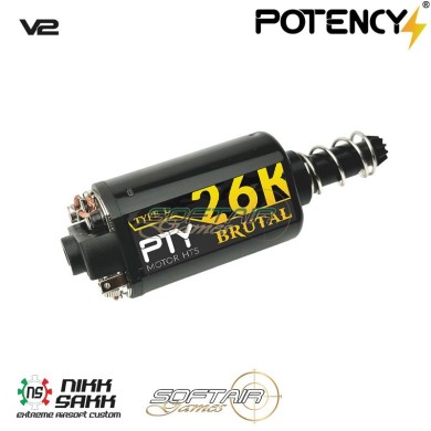 Motore albero lungo 26K Brutal™ V2 NS/SG Potency® (PTY-L26K)