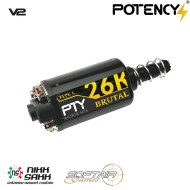 Motore albero lungo 26K Brutal™ V2 NS/SG Potency® (PTY-L26K)