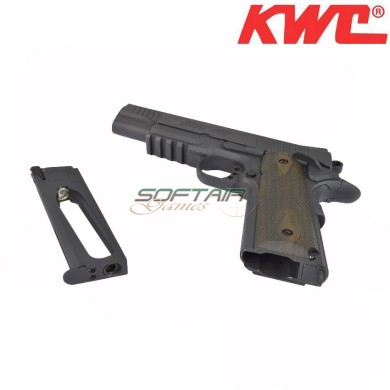 Pistola A Co2 Scarrellante 1911 Tactical Nero KWC (Kw-1911tacb)