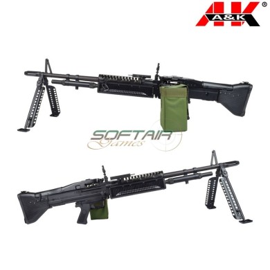 Electric machine Gun M60 Vietnam BLACK A&K (mk60)