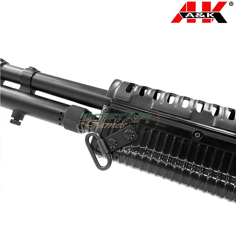 Mitragliatrice elettrica M60 Vietnam UPGRADED Ver. BLACK A&K (mk60n)