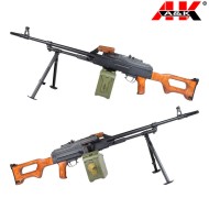 Mitragliatrice elettrica PKM Real Wood A&K (aek-pkm-w)