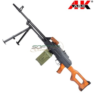Mitragliatrice elettrica PKM Real Wood A&K (aek-pkm-w)
