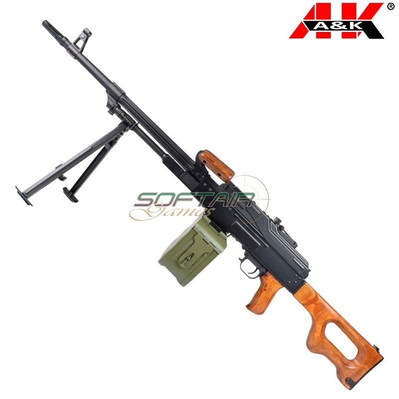 Mitragliatrice elettrica PK Real Wood A&K (aek-pk-w)