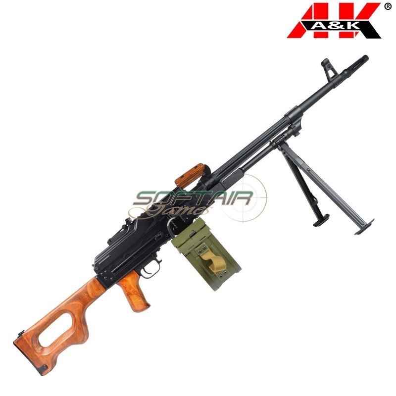 Mitragliatrice elettrica PK Real Wood A&K (aek-pk-w)