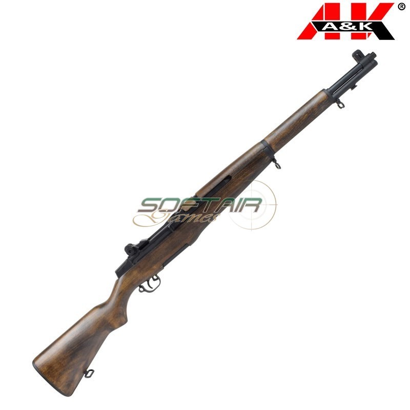 Electric rifle Full Metal & Real Wood M1 Garand A&K (AEK-M1G)